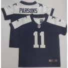 Toddler Dallas Cowboys #11 Micah Parsons Limited Navy Alternate Vapor Jersey