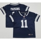 Toddler Dallas Cowboys #11 Micah Parsons Limited Navy Vapor Jersey