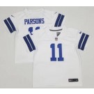 Toddler Dallas Cowboys #11 Micah Parsons Limited White Vapor Untouchable Jersey