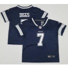 Toddler Dallas Cowboys #7 Trevon Diggs Limited Navy Vapor Jersey