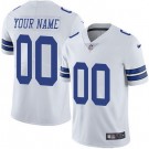 Toddler Dallas Cowboys Customized Limited White Vapor Jersey
