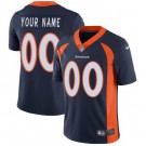 Toddler Denver Broncos Customized Limited Blue Vapor Jersey