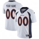 Toddler Denver Broncos Customized Limited White Vapor Jersey