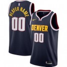 Toddler Denver Nuggets Customized Navy Icon Swingman Jersey