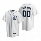 Toddler Detroit Tigers Customized White 2020 Cool Base Jersey