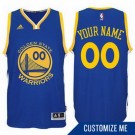 Toddler Golden State Warriors Customized Blue Icon Swingman Adidas Jersey