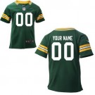 Toddler Green Bay Packers Customized Game Green Jersey