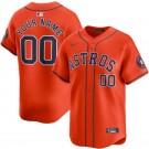 Toddler Houston Astros Customized Orange Limited Jersey
