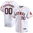 Toddler Houston Astros Customized White Limited Jersey