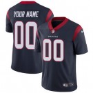 Toddler Houston Texans Customized Limited Navy Blue Vapor Jersey