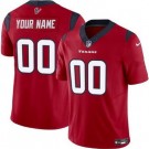 Toddler Houston Texans Customized Limited Red FUSE Vapor Jersey