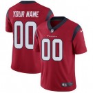 Toddler Houston Texans Customized Limited Red Vapor Jersey