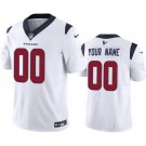 Toddler Houston Texans Customized Limited White FUSE Vapor Jersey