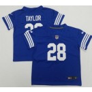 Toddler Indianapolis Colts #28 Jonathan Taylor Limited Blue Vapor Jersey