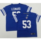 Toddler Indianapolis Colts #53 Darius Leonard Limited Blue Vapor Jersey