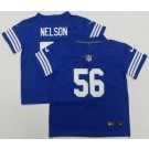 Toddler Indianapolis Colts #56 Quenton Nelson Limited Blue Vapor Jersey