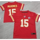 Toddler Kansas City Chiefs #15 Patrick Mahomes Limited Red Vapor Jersey