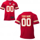 Toddler Kansas City Chiefs Customized Game Red Jersey