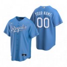 Toddler Kansas City Royals Customized Light Blue Alternate 2020 Cool Base Jersey