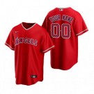 Toddler Los Angeles Angels Customized Red Alternate 2020 Cool Base Jersey