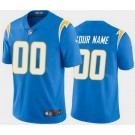 Toddler Los Angeles Chargers Customized Limited Powder Blue Vapor Jersey