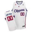 Toddler Los Angeles Clippers Customized White Icon Swingman Adidas Jersey
