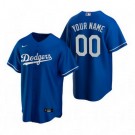 Toddler Los Angeles Dodgers Customized Blue Alternate 2020 Cool Base Jersey