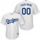 Toddler Los Angeles Dodgers Customized White Cool Base Jersey