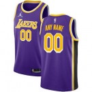 Toddler Los Angeles Lakers Customized Purple Statement Icon Swingman Jersey