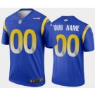 Toddler Los Angeles Rams Customized Limited Blue Vapor Jersey