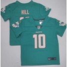 Toddler Miami Dolphins #10 Tyreek Hill Limited Aqua Vapor Jersey