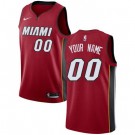 Toddler Miami Heat Customized Red Icon Swingman Jersey