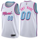 Toddler Miami Heat Customized White City Icon Swingman Jersey