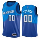 Toddler Milwaukee Bucks Customized Blue 2021 City Icon Swingman Jersey