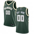 Toddler Milwaukee Bucks Customized Green Icon Swingman Jersey