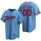 Toddler Minnesota Twins Customized Light Blue Cool Base Jersey