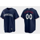 Toddler Minnesota Twins Customized Navy Alternate 2023 Cool Base Jersey