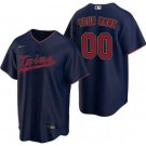 Toddler Minnesota Twins Customized Navy Cool Base Jersey