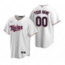 Toddler Minnesota Twins Customized White 2020 Cool Base Jersey