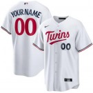 Toddler Minnesota Twins Customized White 2023 Player Number Cool Base Jersey