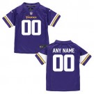 Toddler Minnesota Vikings Customized Game Purple Jersey