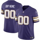 Toddler Minnesota Vikings Customized Limited Purple Classic FUSE Vapor Jersey