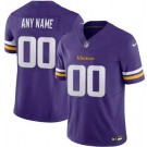 Toddler Minnesota Vikings Customized Limited Purple FUSE Vapor Jersey