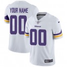 Toddler Minnesota Vikings Customized Limited White Vapor Jersey