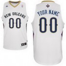 Toddler New Orleans Pelicans Customized White Icon Swingman Adidas Jersey