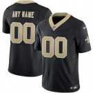 Toddler New Orleans Saints Customized Limited Black FUSE Vapor Jersey