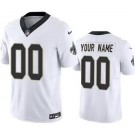 Toddler New Orleans Saints Customized Limited White FUSE Vapor Jersey