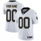 Toddler New Orleans Saints Customized Limited White Vapor Jersey