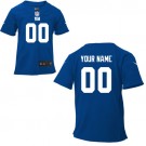 Toddler New York Giants Customized Game Blue Jersey