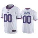 Toddler New York Giants Customized Limited White Rush Color Jersey